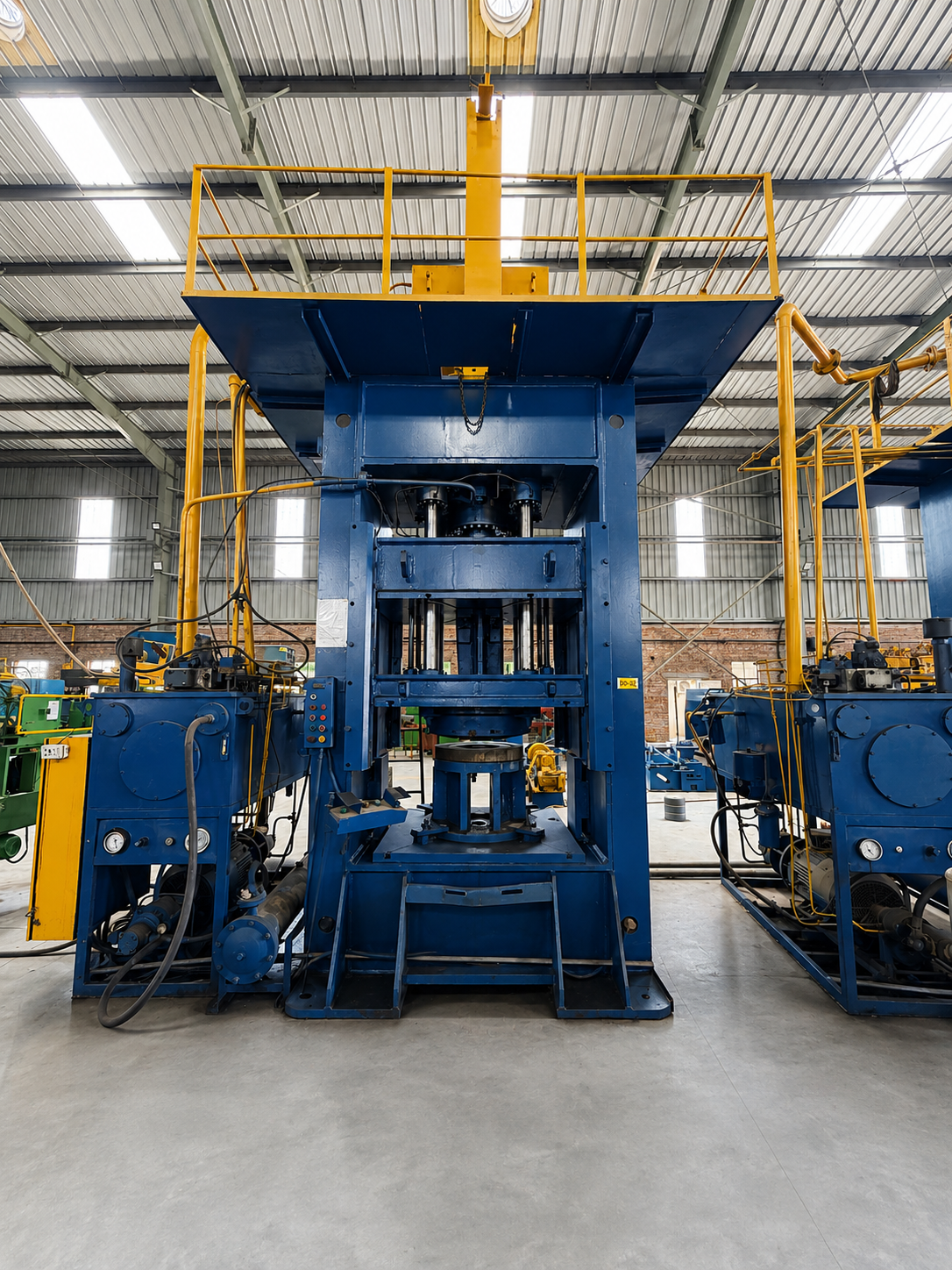 Double-action press