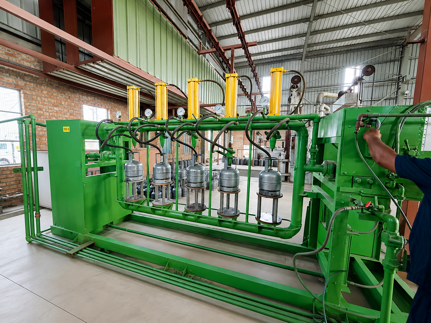 Hydrostatic testing